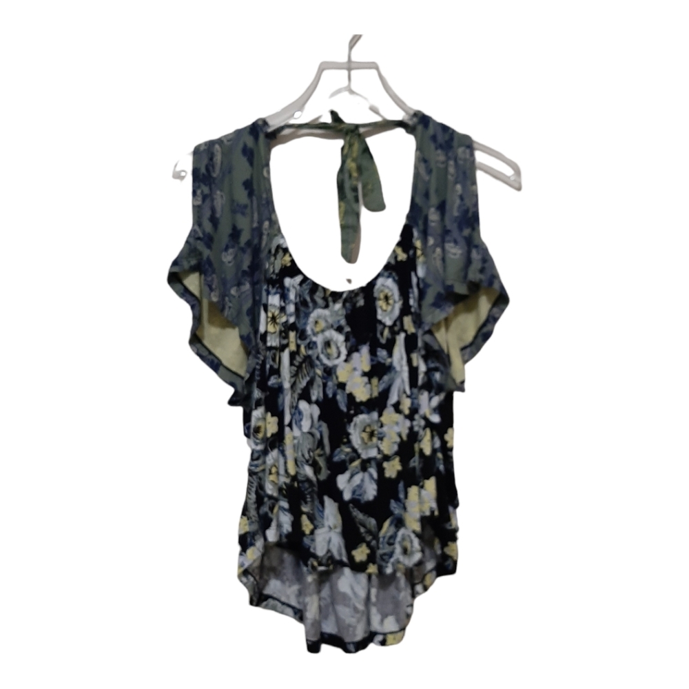 NWT Free People Black Combo Top Size Medium